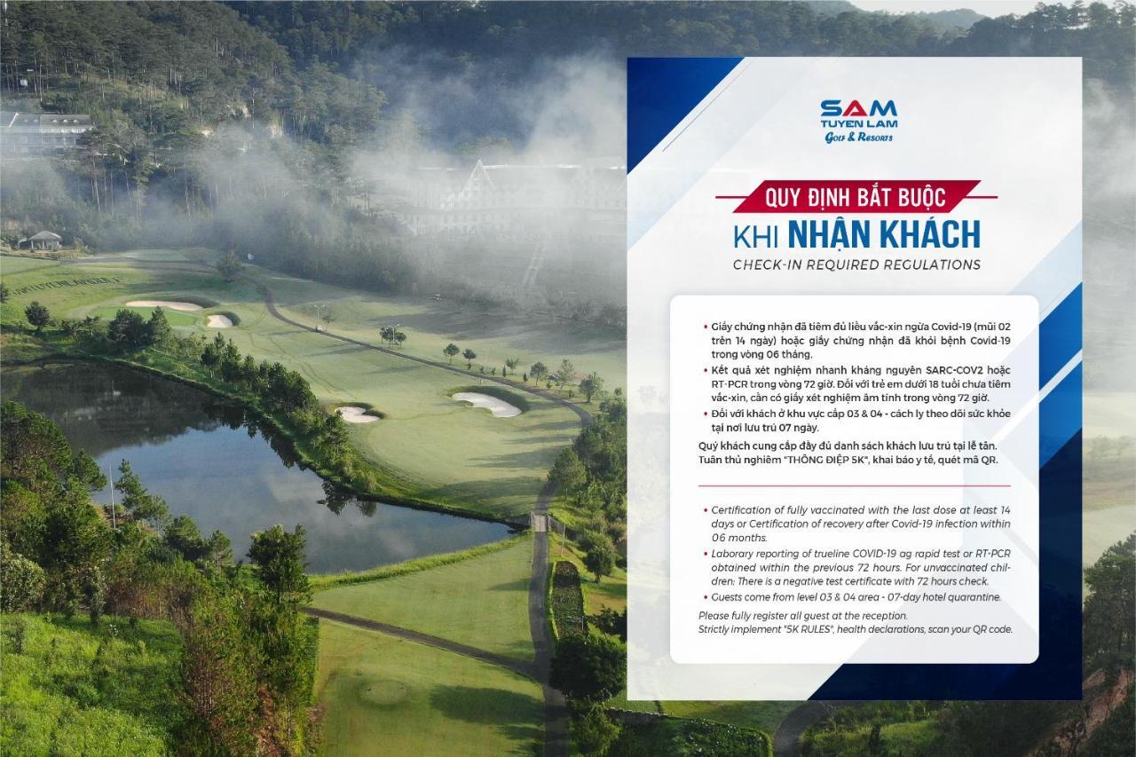 Sam Tuyen Lam Golf & Resorts Dalat Exteriér fotografie